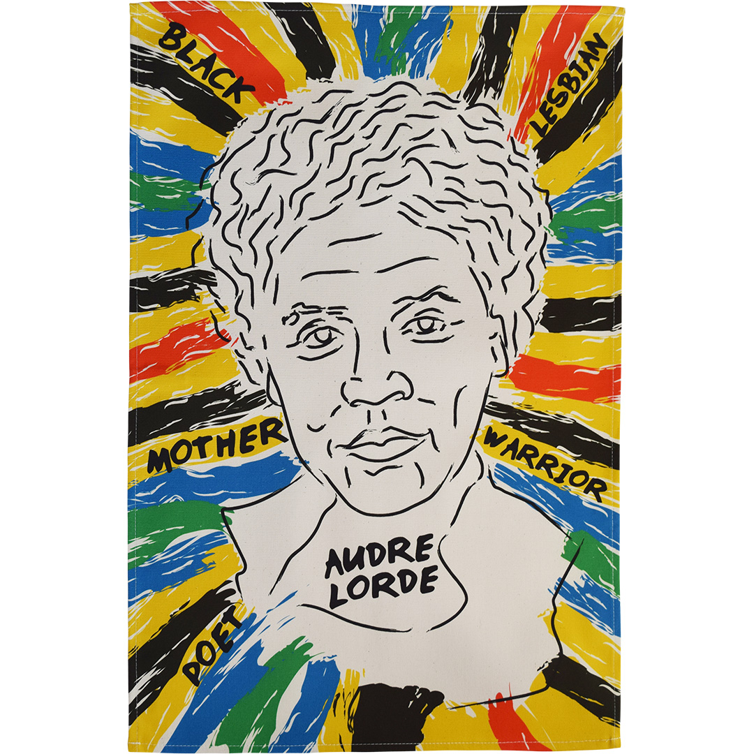 Audre Lorde tea towel