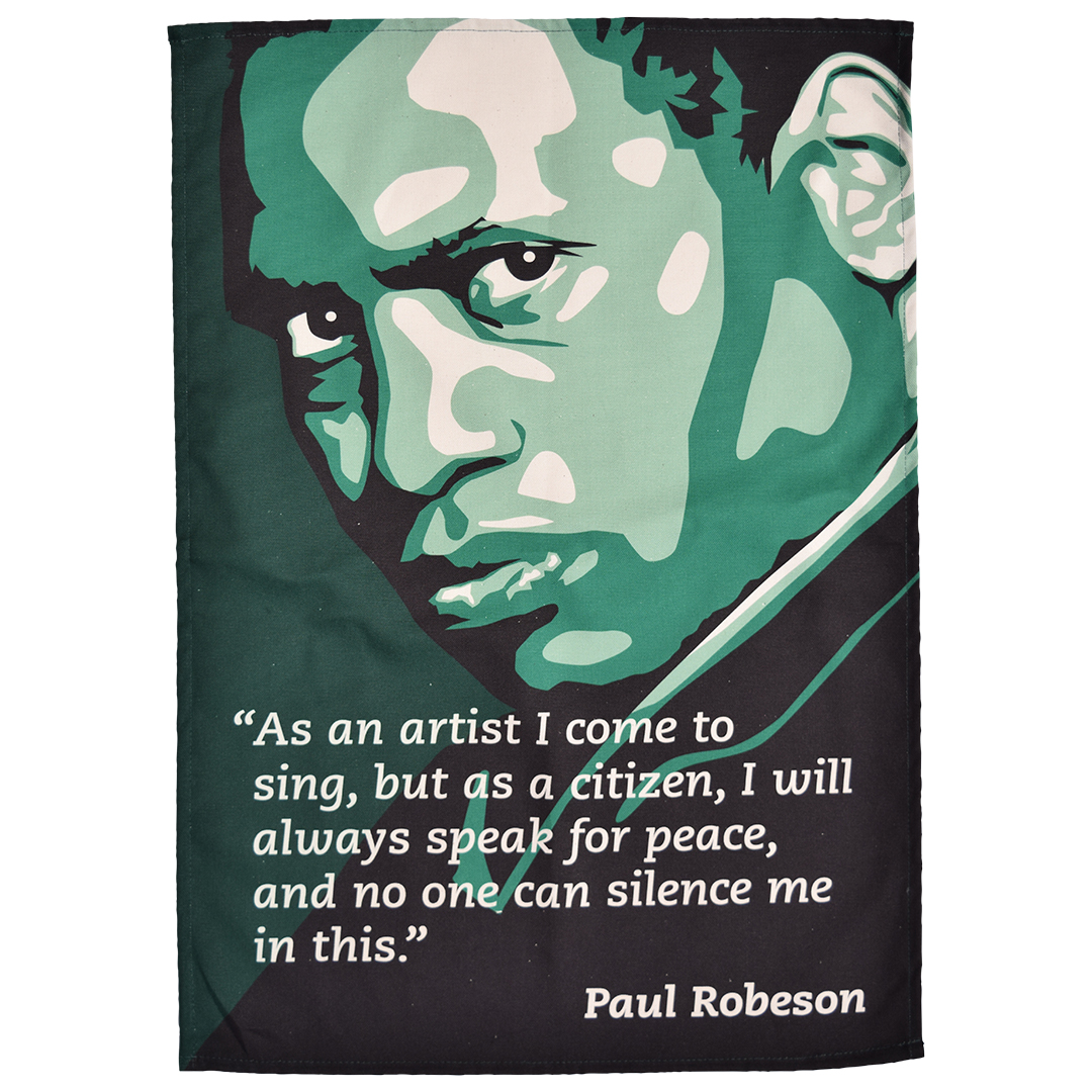 Paul Robeson tea towel