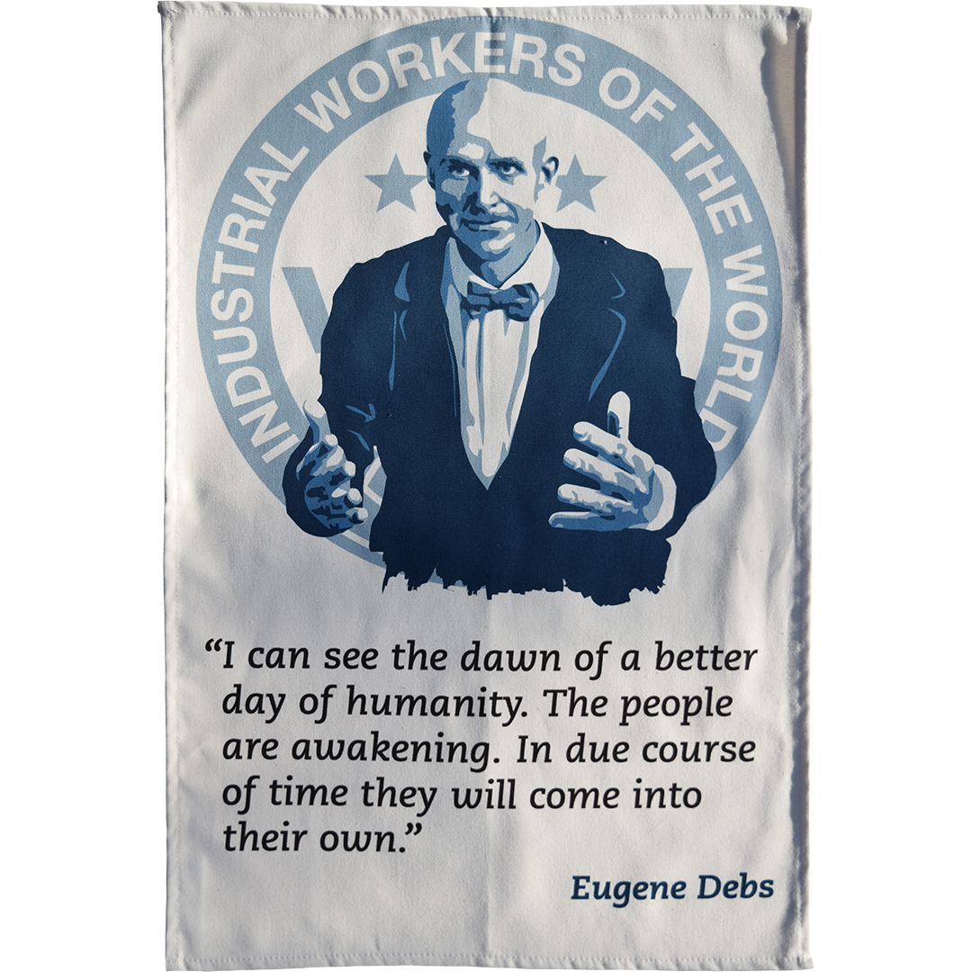 Eugene Debs tea towel