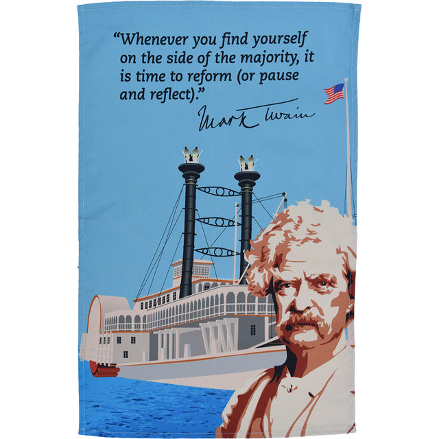 Mark Twain Tea Towel