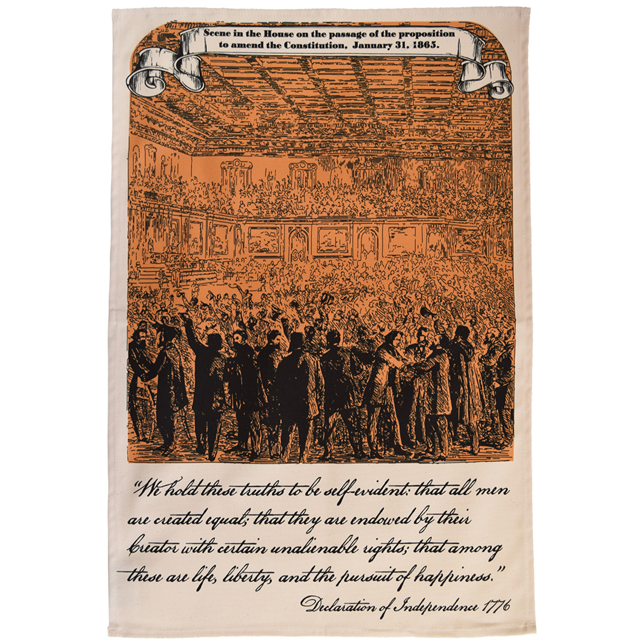 Reconstruction Amendments tea towel