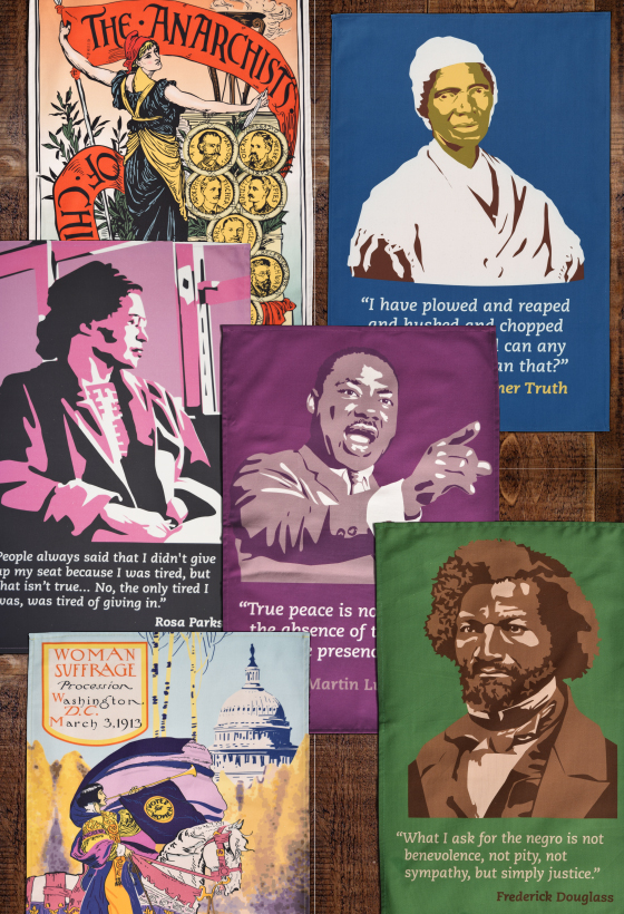 Radical History Tea Towel Collection