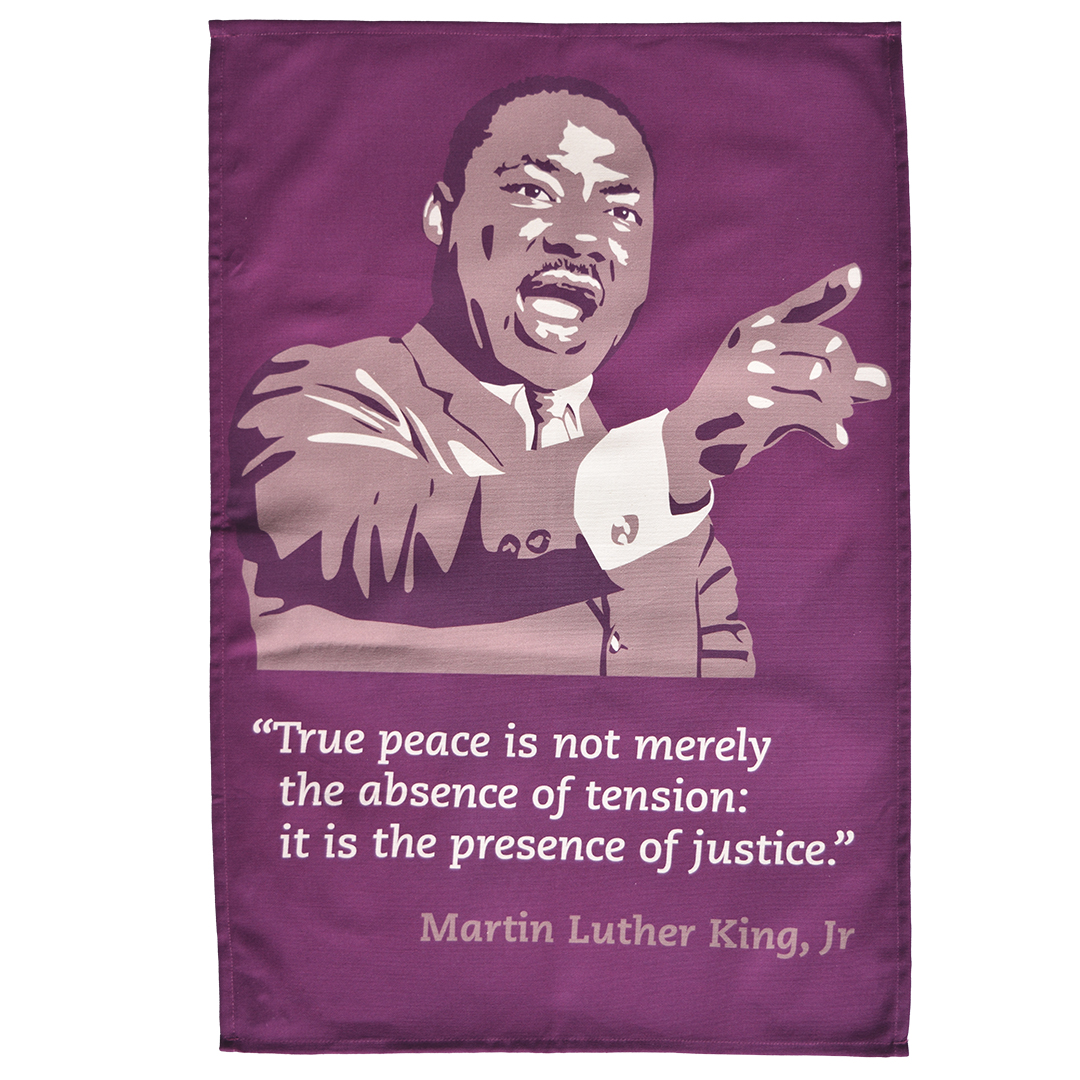 Image of a Martin Luther King tea towel