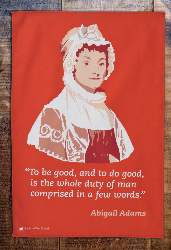 Abigail Adams Tea Towel