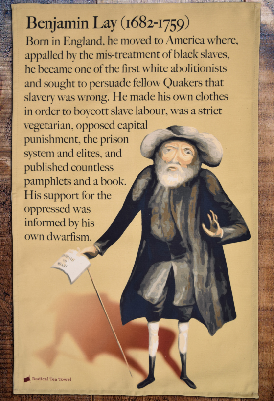 Benjamin Lay Tea Towel Benjamin Lay Tea Towel