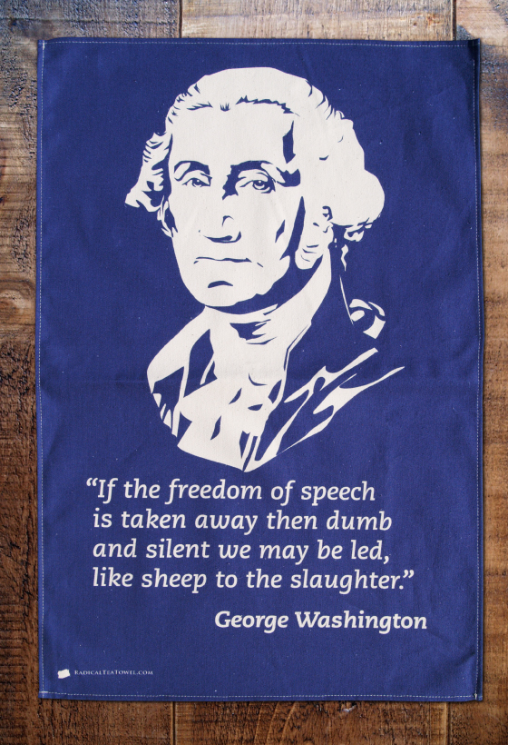 George Washington Tea Towel