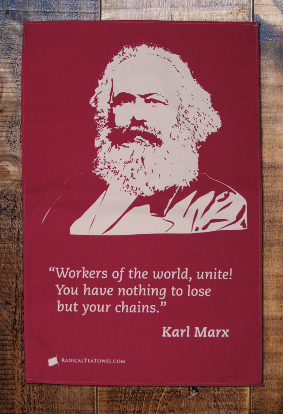 Karl-Marx-Tea-Towel