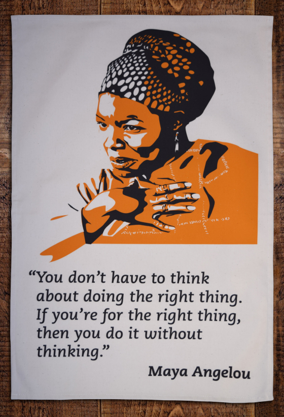 New Edition Maya Angelou Tea Towel