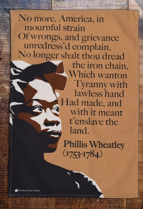 Phillis Wheatley Tea Towel