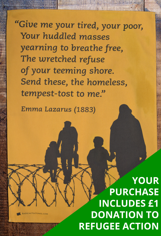 Emma Lazarus Tea Towel Emma Lazarus Tea Towel